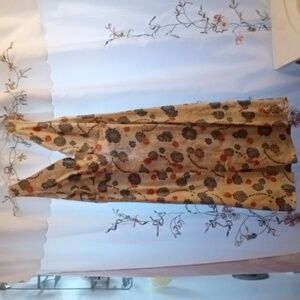 Jonathan Martin Size 16 blue white floral cotton dress